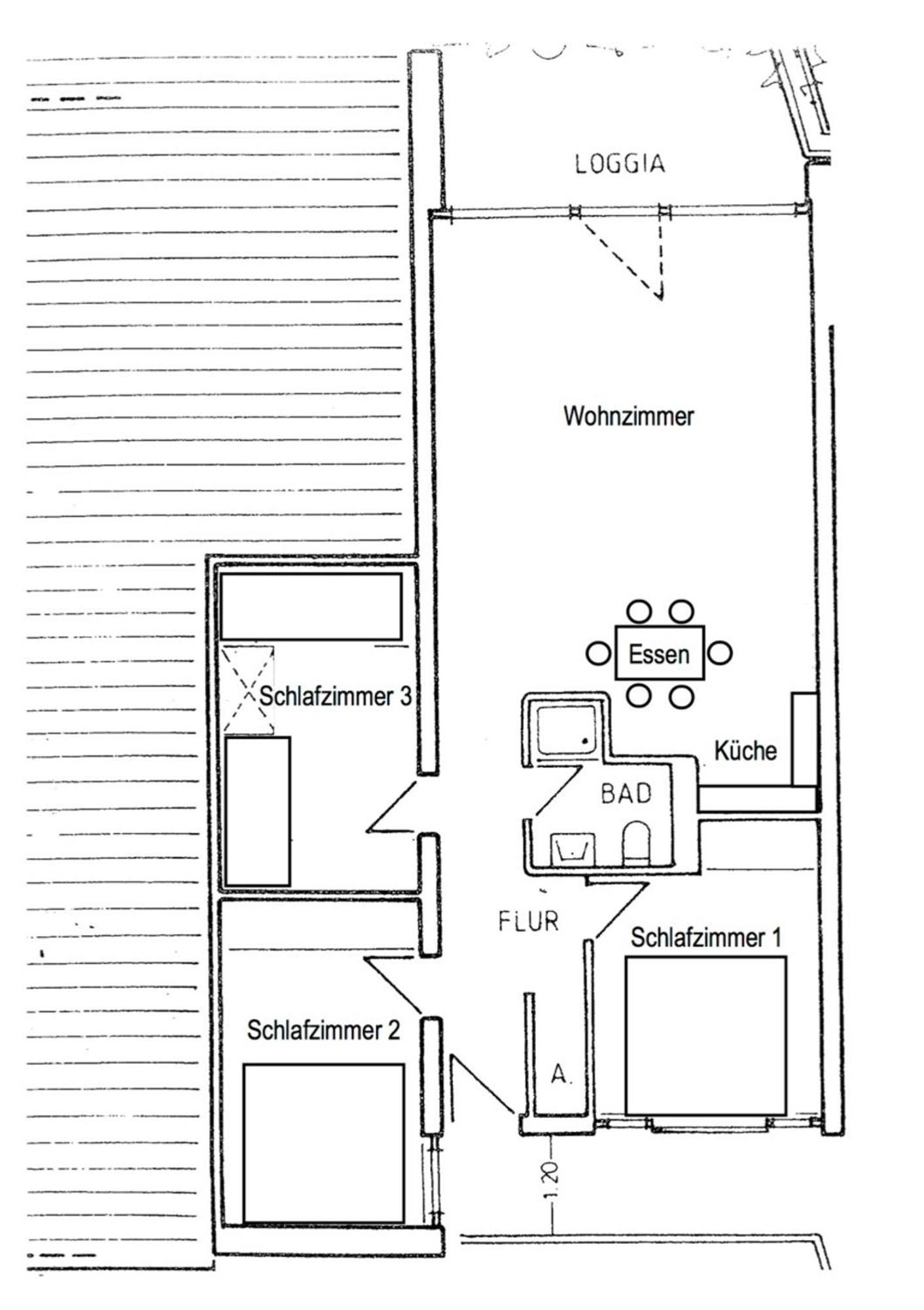 Appartment 40 In Tossens Stick Esterno foto